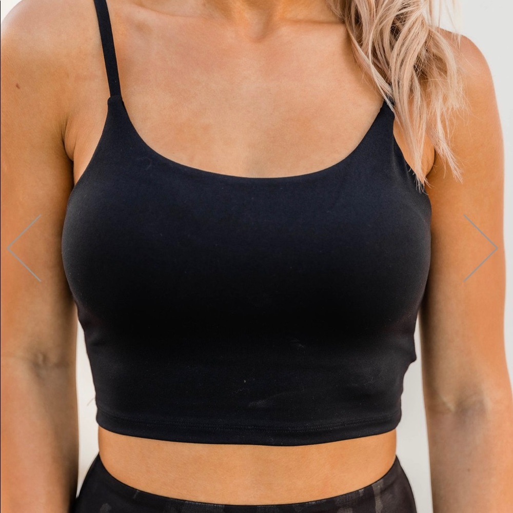 Workout crop top